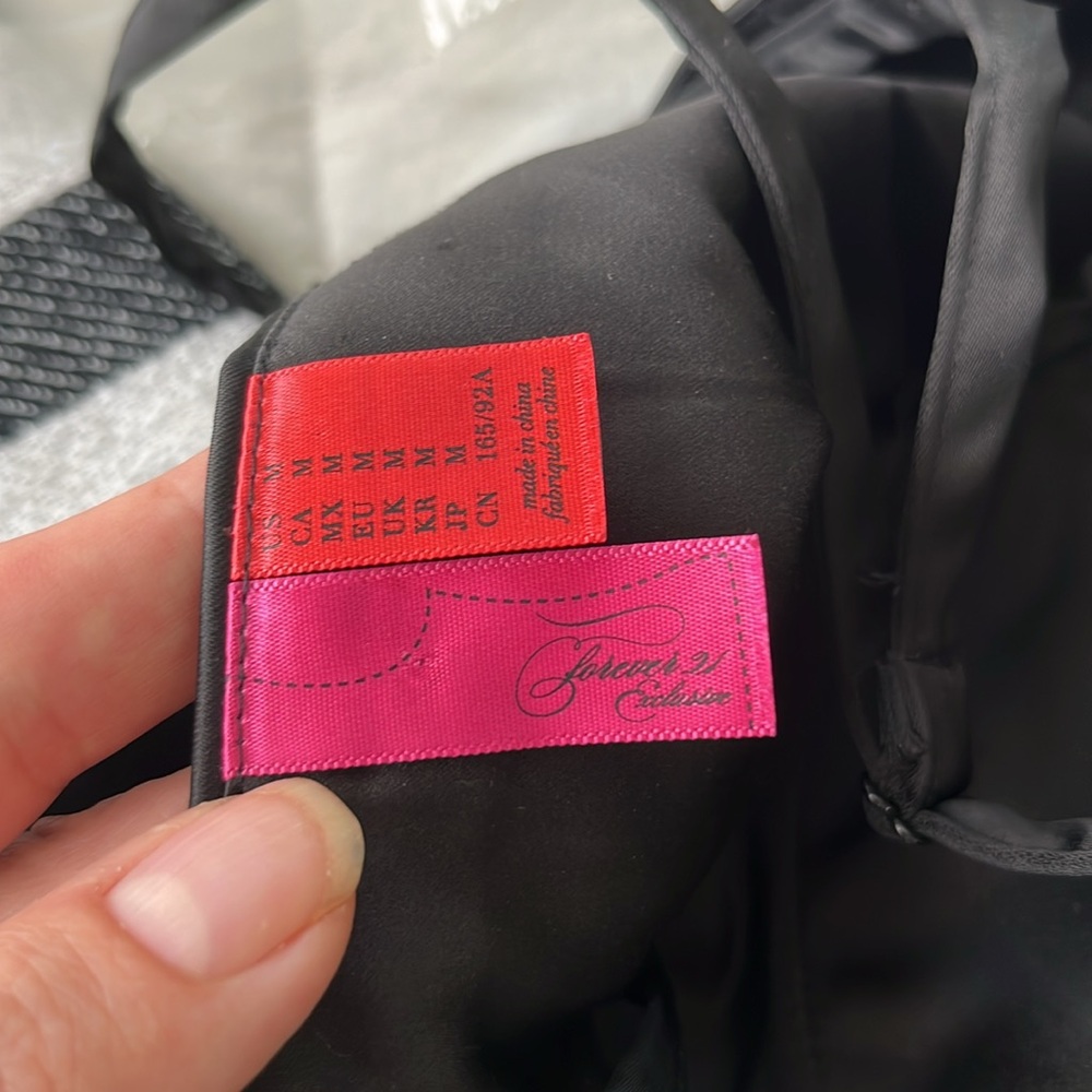 Forever 21 Exclusive Satin Fit and Flare Corset Dress - Picture 5 of 12